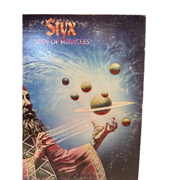 Styx Man of Miracles Wooden Nickel Records Vinyl Rock 1974 Original - Picture 2 of 12